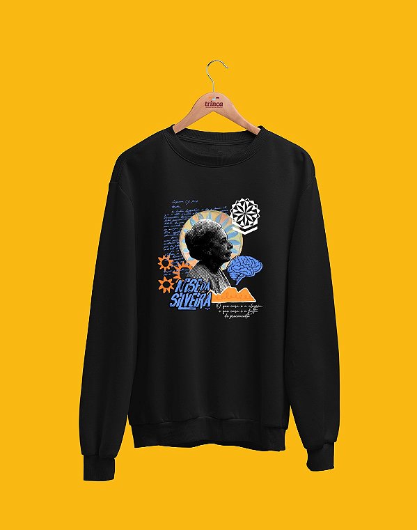 Moletom Básico Flanelado - Nise da Silveira - Elas - Basic