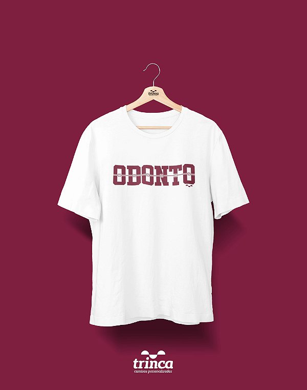 Camisa Universitária Odontologia - Borrachinha - Basic