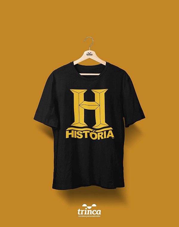 Camisa Universitária História - History Shirt - Basic