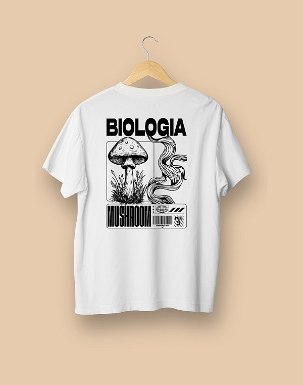 Camisa Universitária - Biologia - Coleção Encarte - Basic