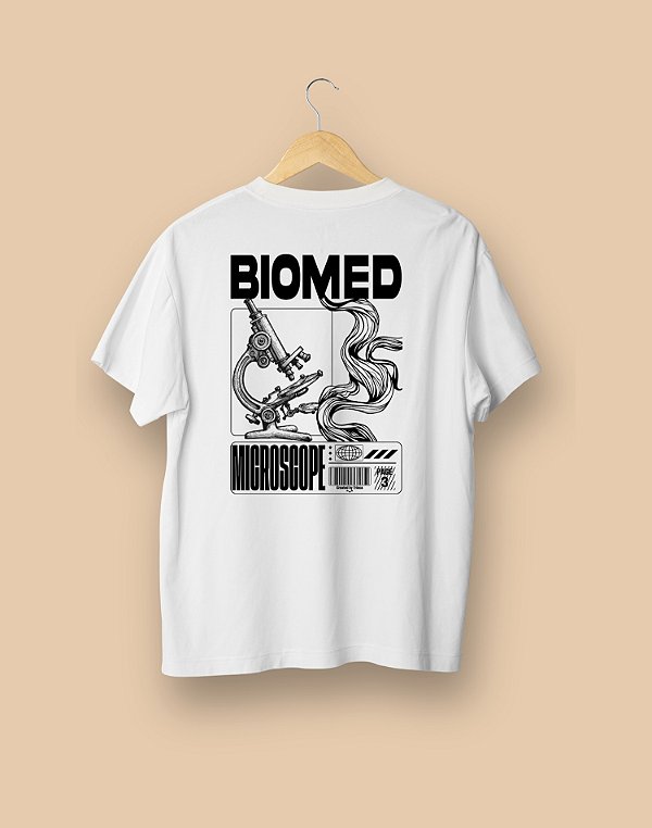 Camisa Universitária - Biomedicina - Coleção Encarte - Basic