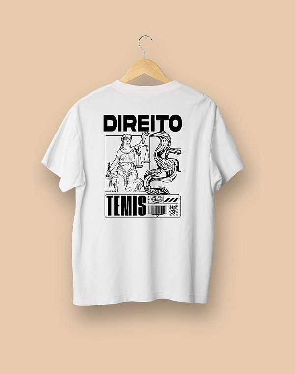 Camisa Universitária - Direito - Coleção Encarte - Basic