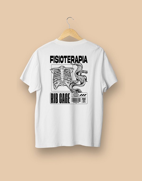 Camisa Universitária - Fisioterapia - Coleção Encarte - Basic