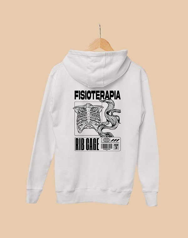 Moletom Canguru Flanelado - Fisioterapia - Coleção Encarte - Basic