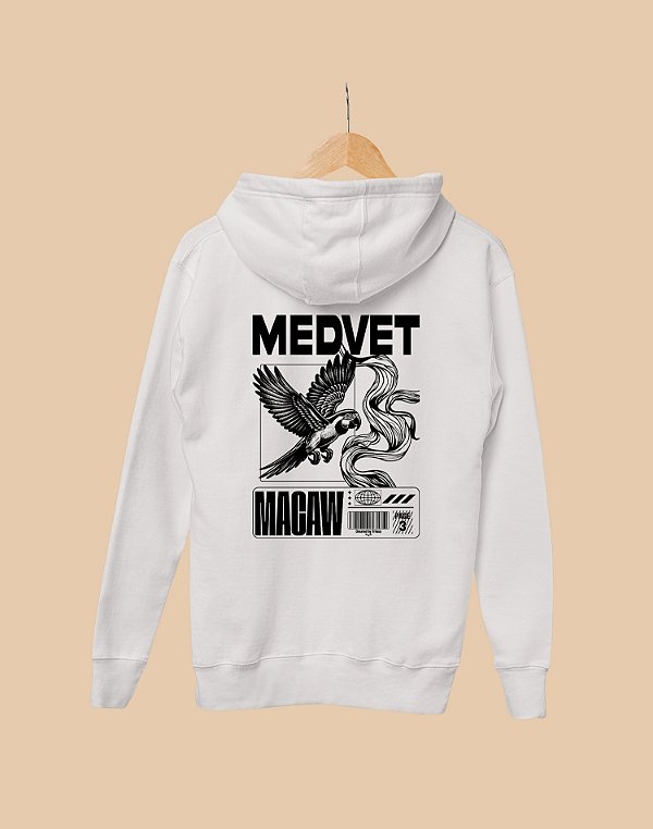 Moletom Canguru Flanelado - Medicina Veterinária - Coleção Encarte - Basic