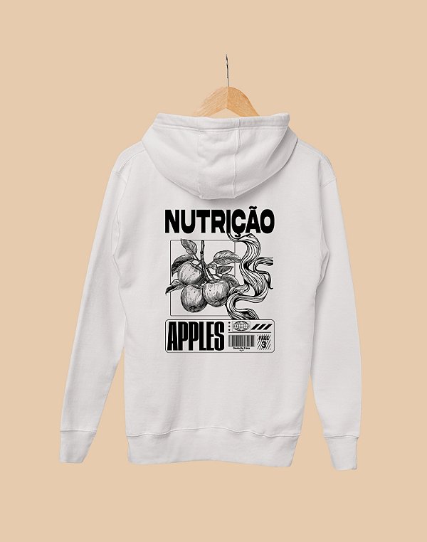 Moletom Canguru Flanelado - Nutrição - Coleção Encarte - Basic