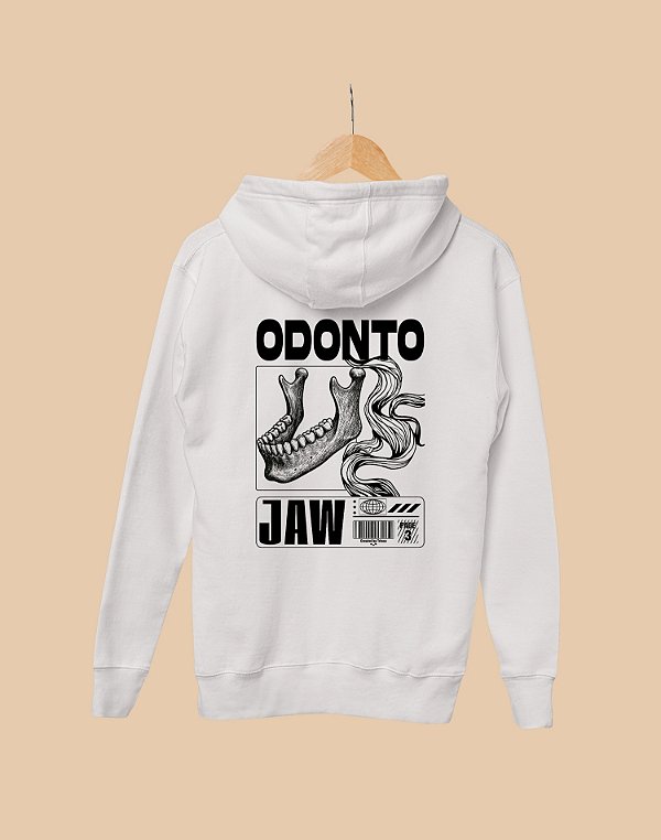 Moletom Canguru Flanelado - Odontologia - Coleção Encarte - Basic