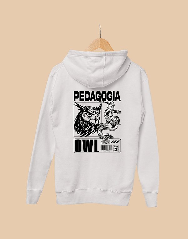 Moletom Canguru Flanelado - Pedagogia - Coleção Encarte - Basic