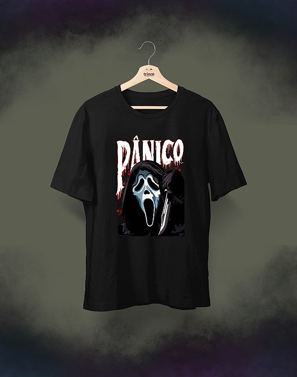 Camisa Universitária - Pânico - Horror - Basic