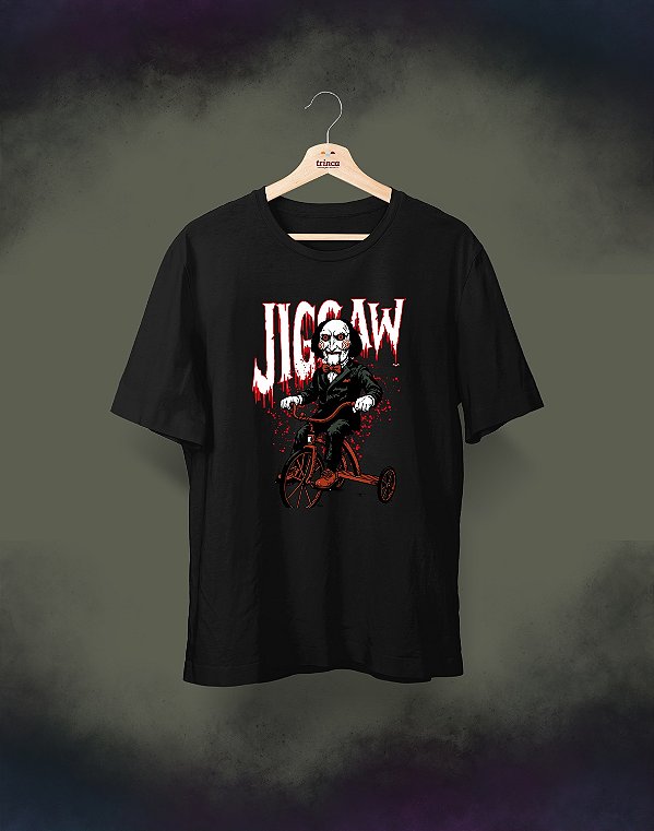 Camisa Universitária - Jigsaw - Horror - Basic