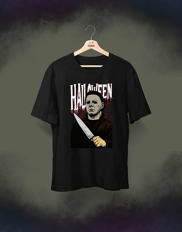 Camisa Universitária - Halloween - Horror - Basic