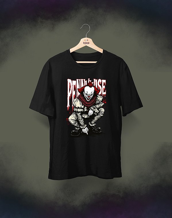 Camisa Universitária - Pennywise - Horror - Basic