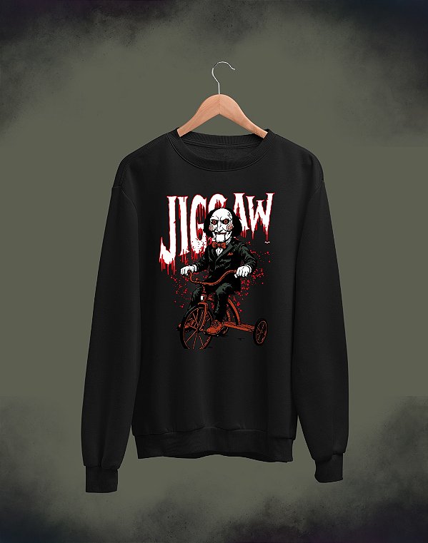 Moletom Básico Flanelado - Jigsaw - Horror - Basic