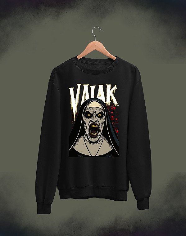 Moletom Básico Flanelado - Valak - Horror - Basic
