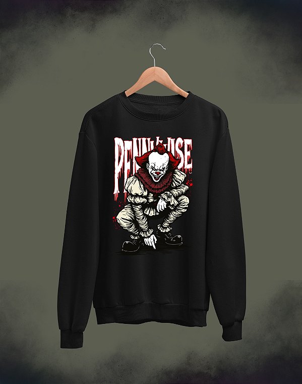 Moletom Básico Flanelado - Pennywise - Horror - Basic