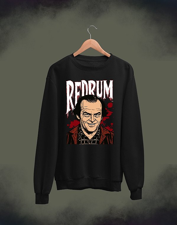 Moletom Básico Flanelado - Redrum - Horror - Basic