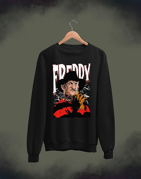 Moletom Básico Flanelado - Freddy - Horror - Basic