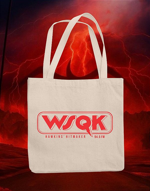 Ecobag - Stranger Things - WSQK