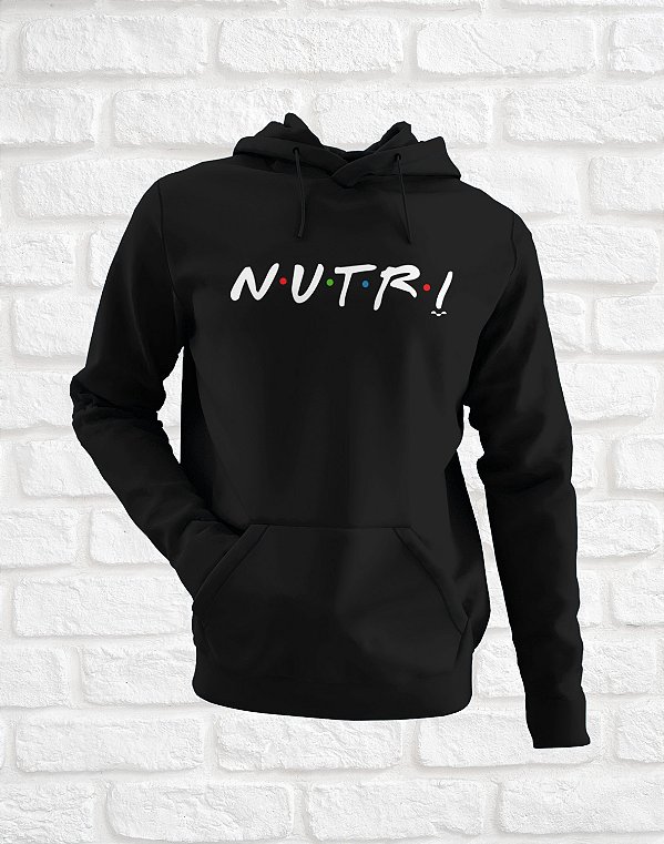 OUTLET - Moletom Canguru - Nutrição - Friends - TROCA NÃO DISPONÍVEL