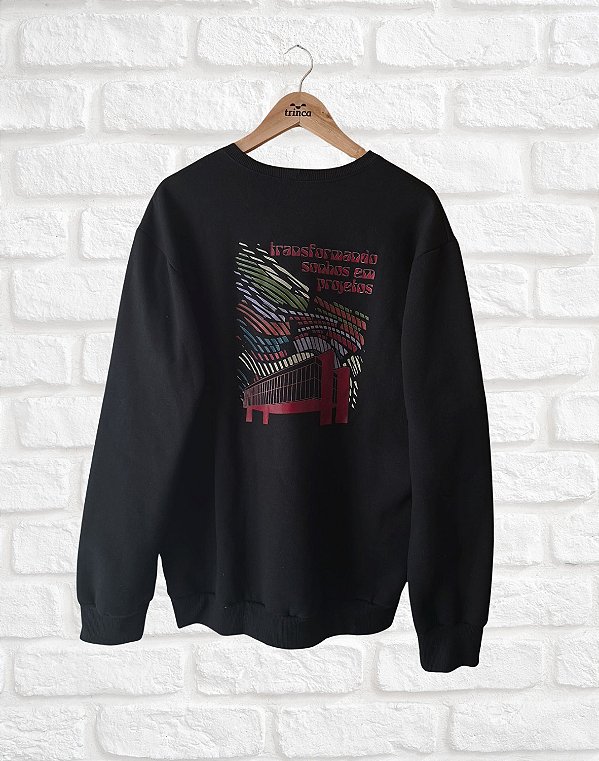 OUTLET - MOLETOM BÁSICO - ARQUITETURA E URBANISMO - INVERNO 2023 - TROCA NÃO DISPONÍVEL