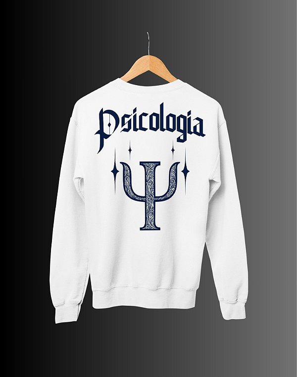 Moletom Básico Flanelado - Psicologia - Bling - Basic