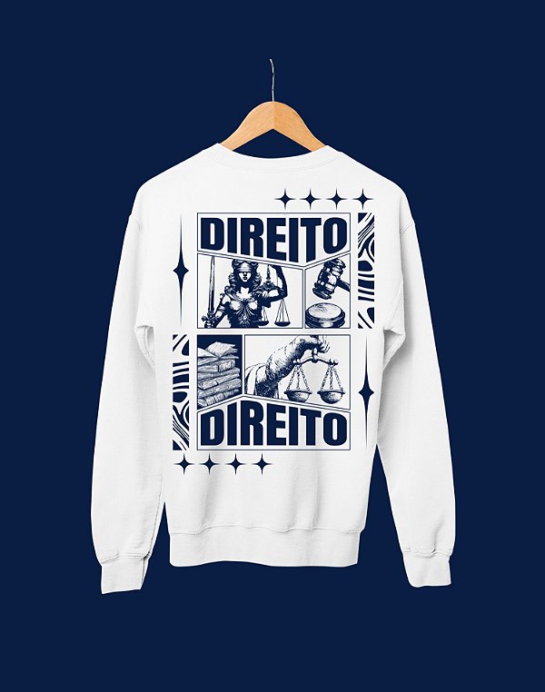 Moletom Básico Flanelado - Direito - Recortes - Basic