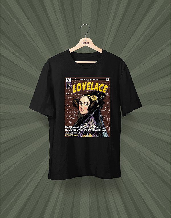 Camisa Universitária - Ada Lovelace - HQ - Basic