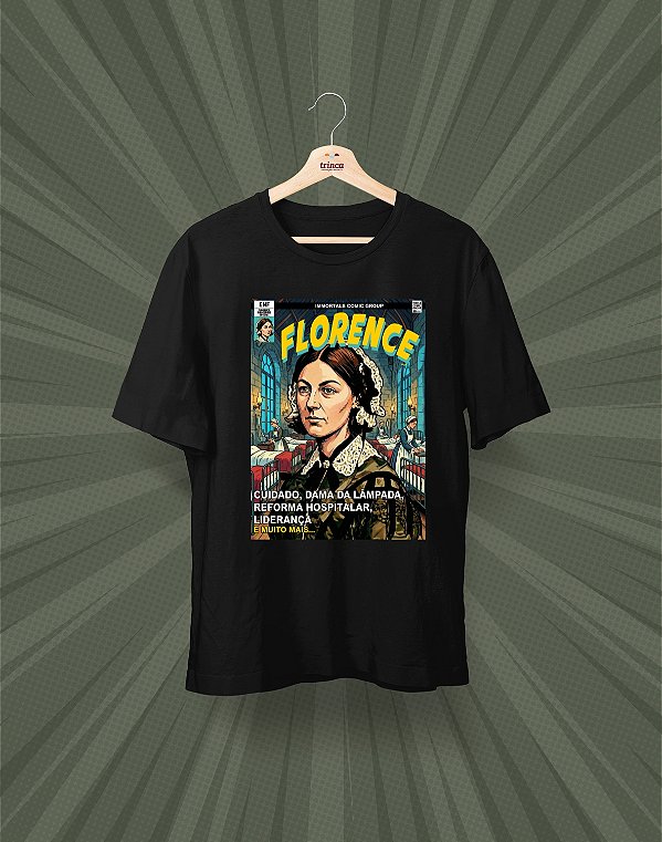 Camisa Universitária - Florence Nightingale - HQ - Basic