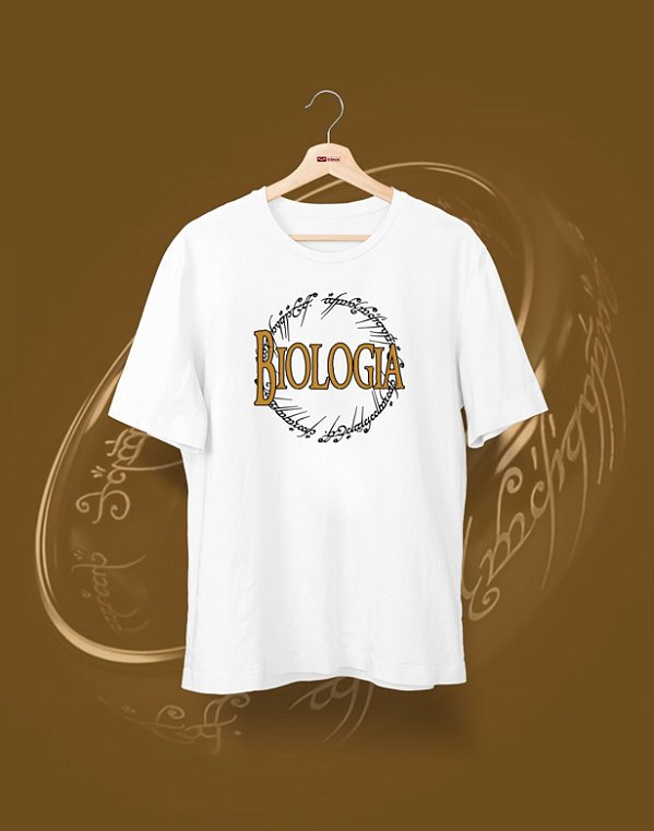 Camisa Universitária - Biologia - Senhor do Anéis - Basic