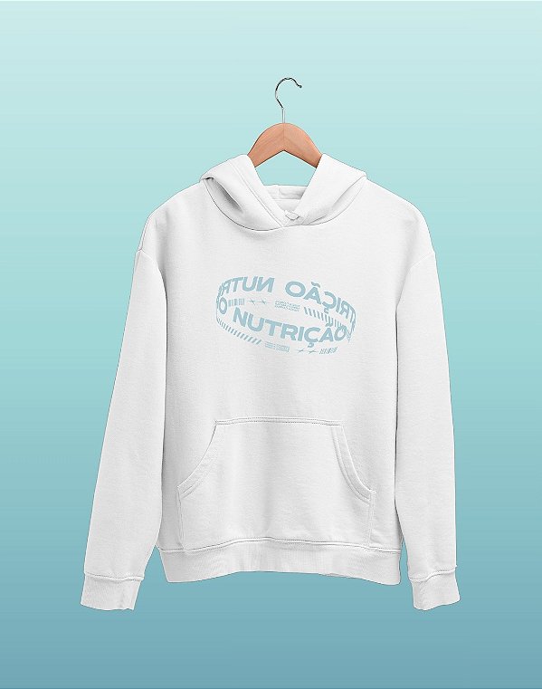 Moletom Canguru Flanelado - Nutrição - Holograma - Basic