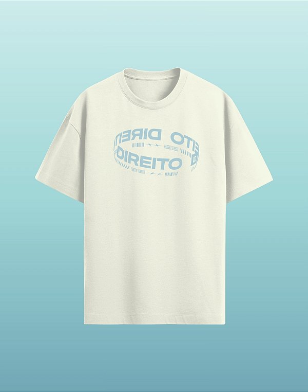 Oversized - Direito - Holograma - Off White