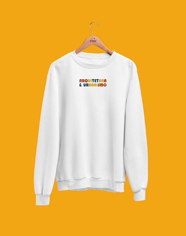 Moletom Básico Flanelado - Arquitetura e Urbanismo - Bauhaus - Basic