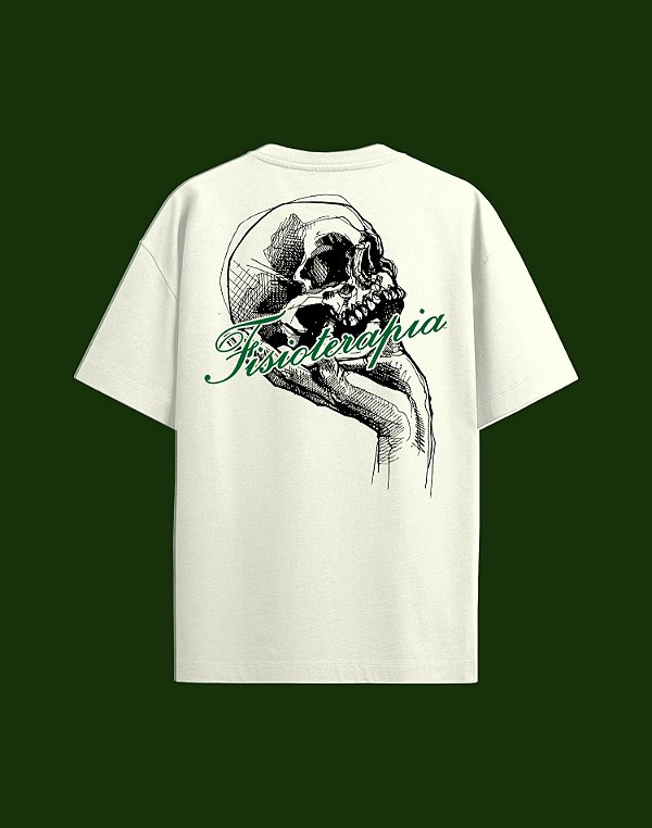 Oversized - Fisioterapia - Traços - Off White