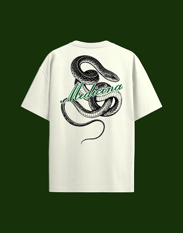 Oversized - Medicina - Traços - Off White