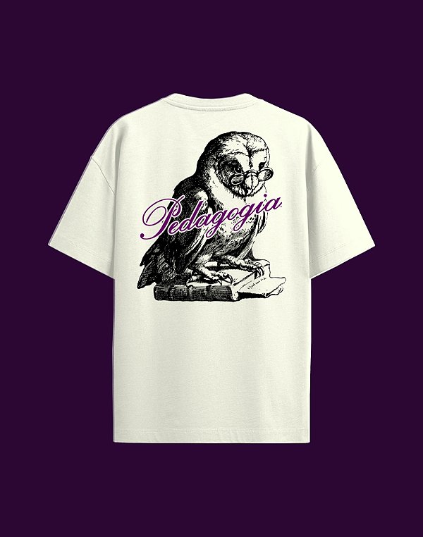 Oversized - Pedagogia - Traços - Off White