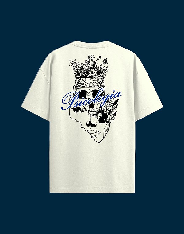 Oversized - Psicologia - Traços - Off White