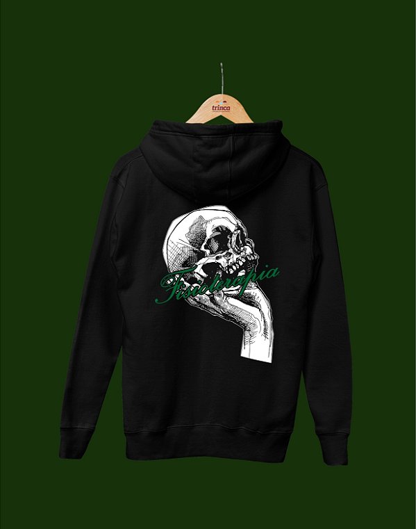 Moletom Canguru Flanelado - Fisioterapia - Traços - Basic