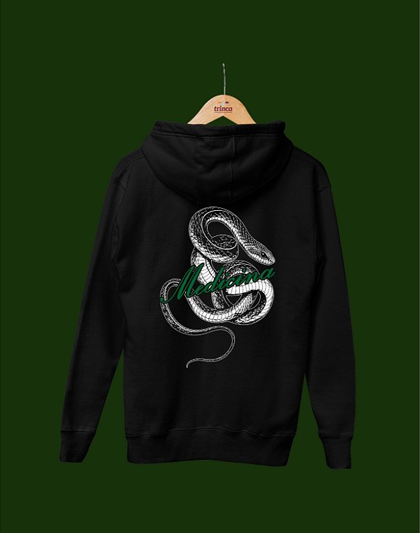 Moletom Canguru Flanelado - Medicina - Traços - Basic