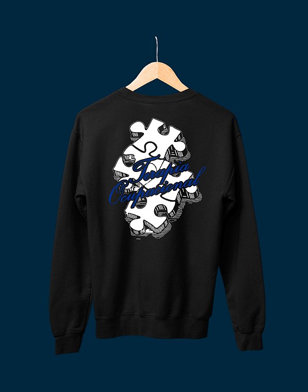 Moletom Básico Flanelado - Terapia Ocupacional - Traços - Basic