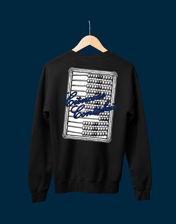 Moletom Básico Flanelado - Ciências Contábeis - Traços - Basic