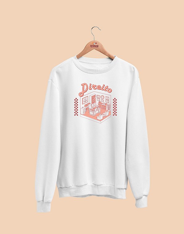 Moletom Básico Flanelado - Direito - Salinhas - Basic