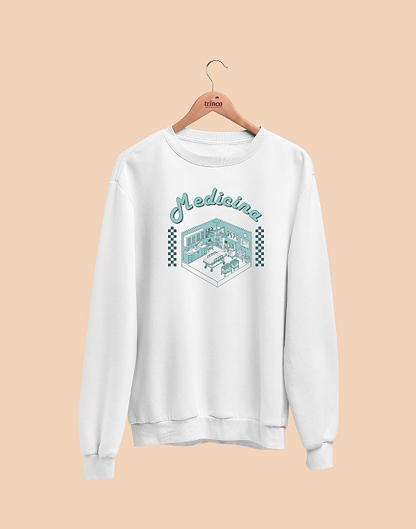Moletom Básico Flanelado - Medicina - Salinhas - Basic