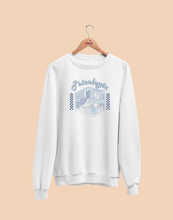 Moletom Básico Flanelado - Psicologia - Salinhas - Basic
