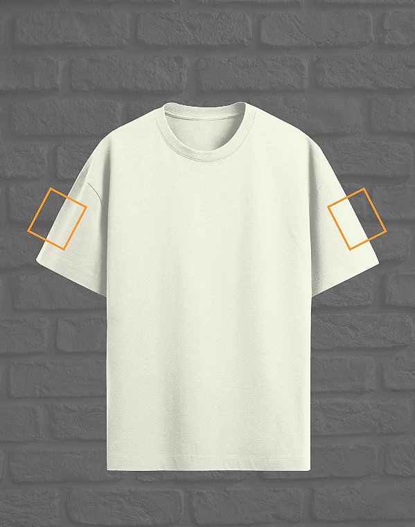 Oversized Personalizada - Estampa Mangas