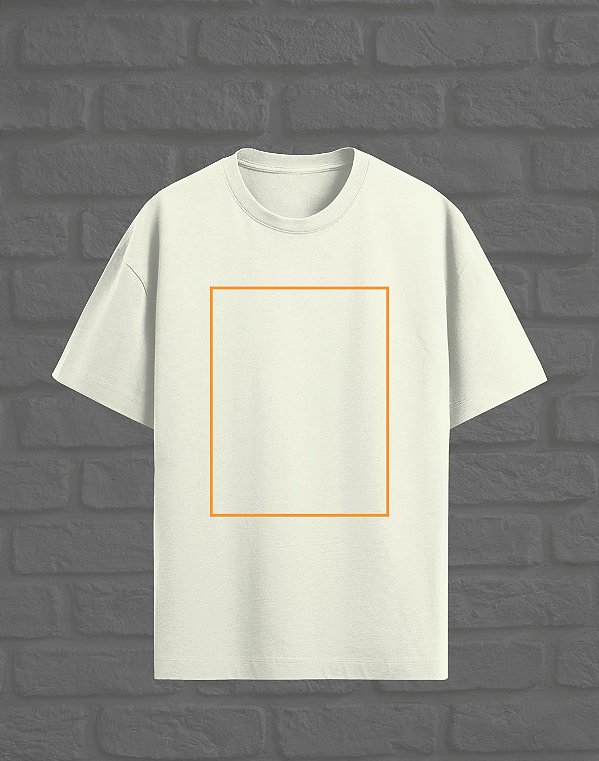 Oversized Personalizada - Estampa Frente