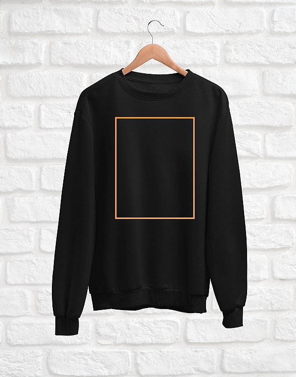 Moletom Básico Personalizado - Estampa Frente
