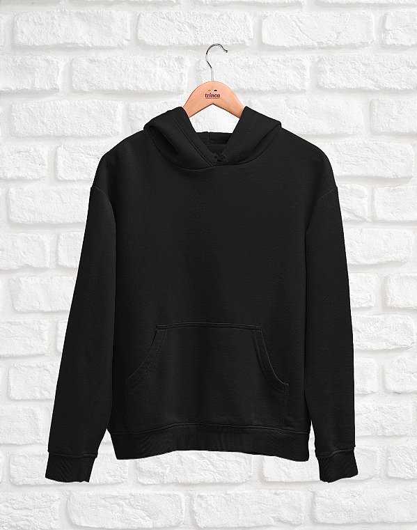 Moletom Canguru Personalizado - Estampa Costas