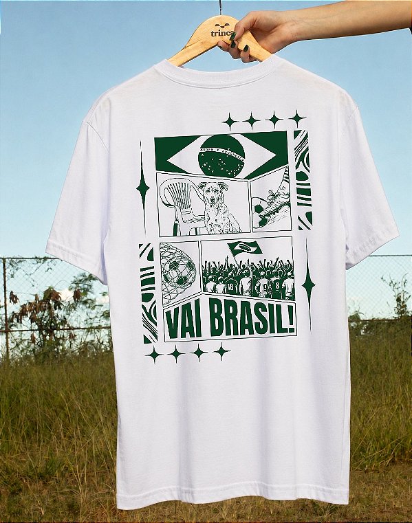 Camisa - Brasil com S - Recortes