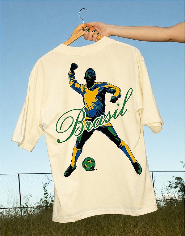 Oversized - Brasil com S - Traços Pelé