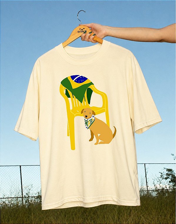 Oversized - Brasil com S - Caramelo
